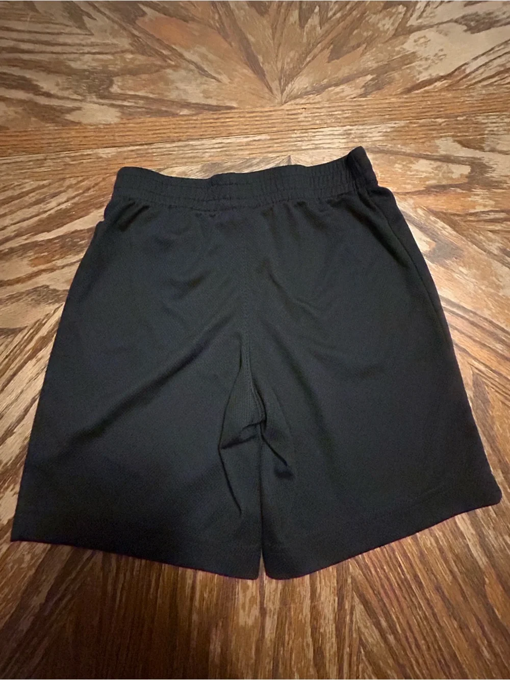Nike Jordan Kids Mesh Basketball Shorts Black Red Size 5 M Like New